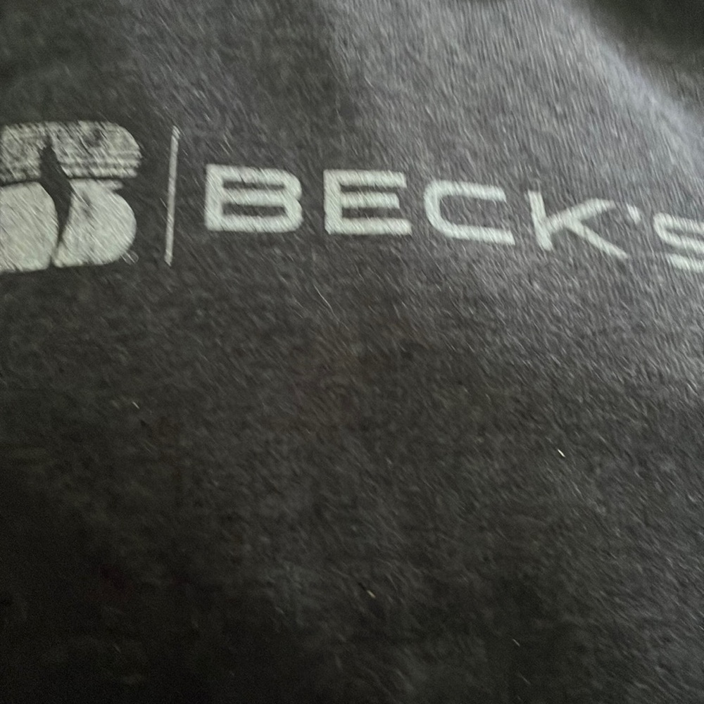 Mens Becks sweatshirt size XL